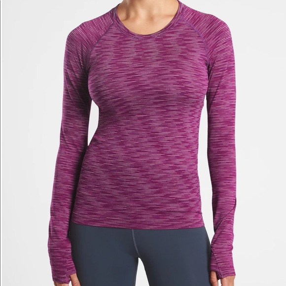 Athleta Tops - Athleta Momentum Top Spacedye